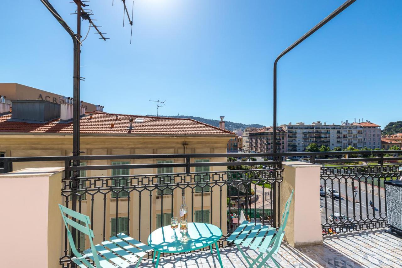 Squared Head-Apartment With Terrace In Nice Exterior foto