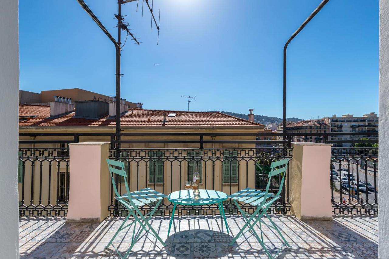 Squared Head-Apartment With Terrace In Nice Exterior foto