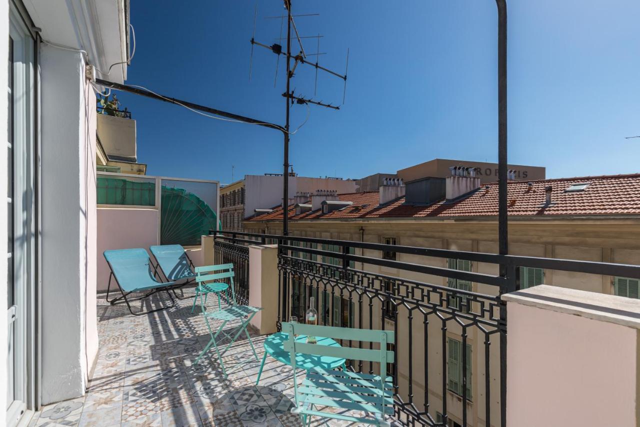 Squared Head-Apartment With Terrace In Nice Exterior foto